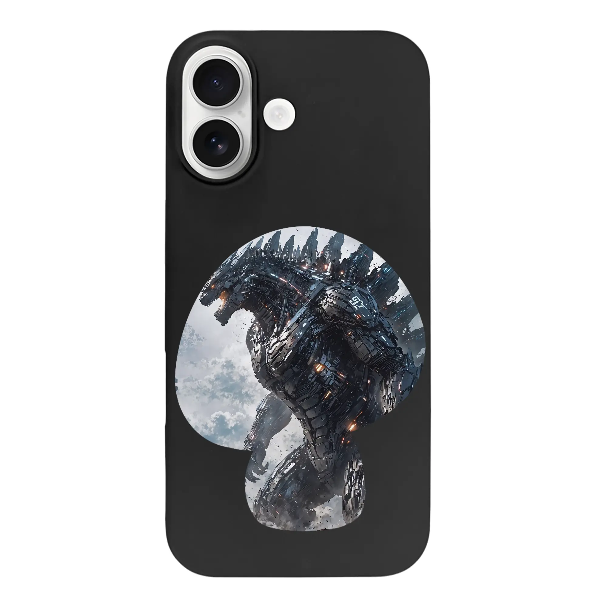 ゴジラ グッズ,メカゴジラ - iPhone 17 シリーズ シリコンケース 薄型 耐衝撃 指紋防止 ソフトタッチカバー 精密フィット 傷防止 保護ケース iPhone 17/17 Air/17 Pro/17 Pro Max 対応